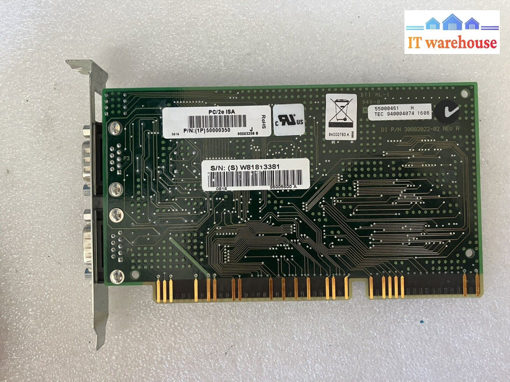 ~ Digi Isa Pc/2E Interface Card 30002024-02 Fjs46W32024 55000461 50000350