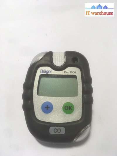 + Drager Pac 3500 Co Gas Detector As Is