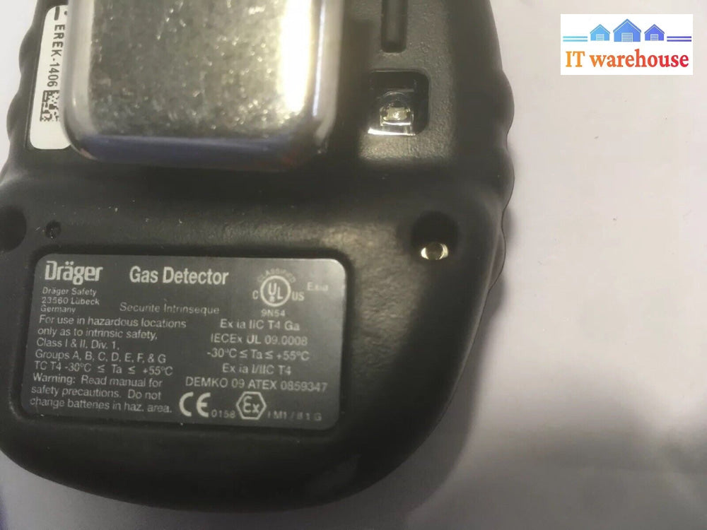 + Drager Pac 3500 Co Gas Detector As Is