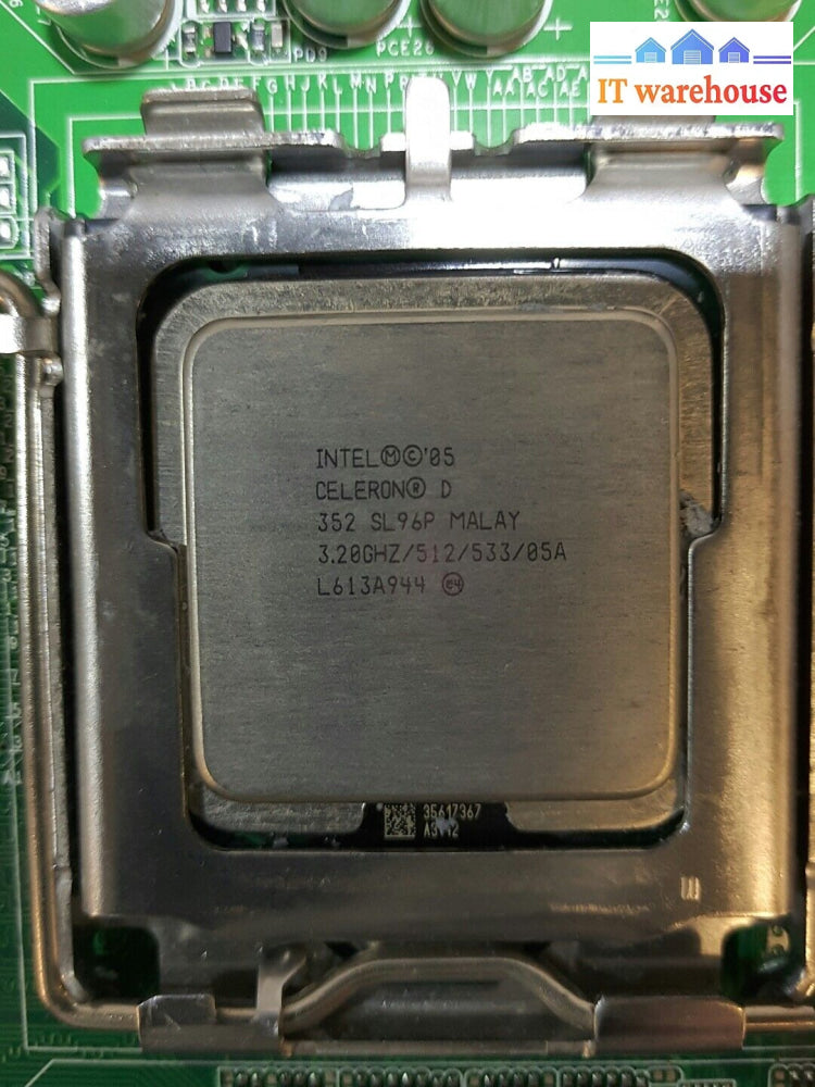 - E21088 D54032-301 Motherboard With Celeron 3.2Ghz Cpu