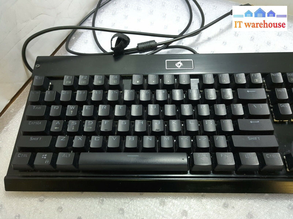 - Eagletec Et Kg010 Gaming Office Mechanical Keyboard 104 Key Tested