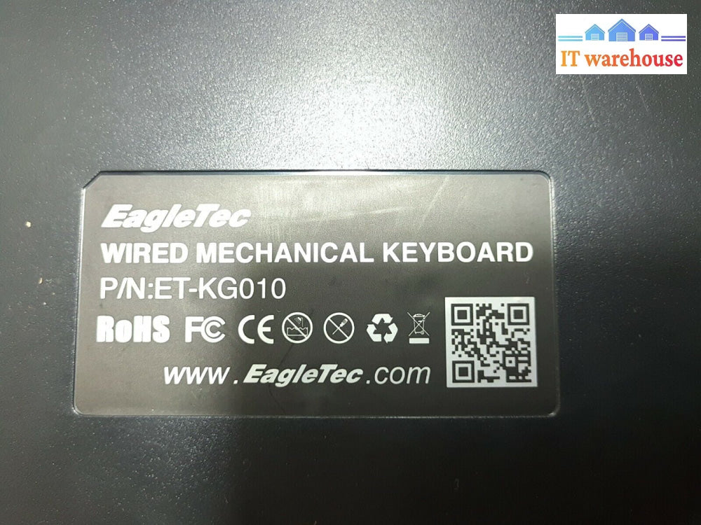 - Eagletec Et Kg010 Gaming Office Mechanical Keyboard 104 Key Tested