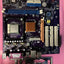 Ecs Pm800-M2 Motherboard Socket 478 Ddr1 With Intel Celeron Cpu + I/O Shield ~