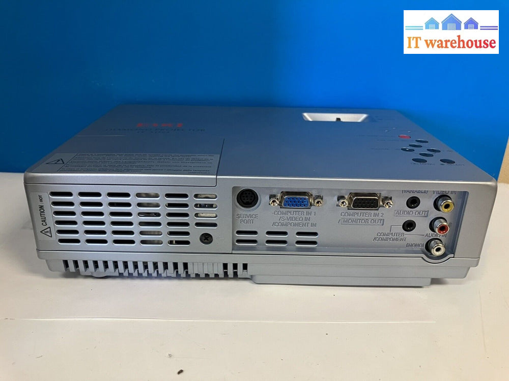 ~ Eiki Lc-Xd25U Projector Chassis No. Kt7-Xd2500 Dimond W/ Bag