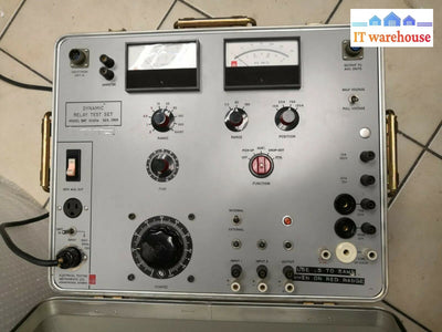 + Electrical Testing Instruments Ltd Dynamic Relay Test Set Drt 150/Lb Ser 1369