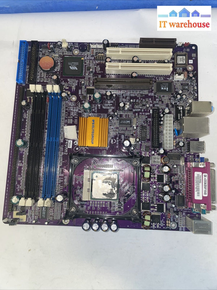 Elitegroup Computer Systems P4Vmm2 Socket 478 Intel Motherboard