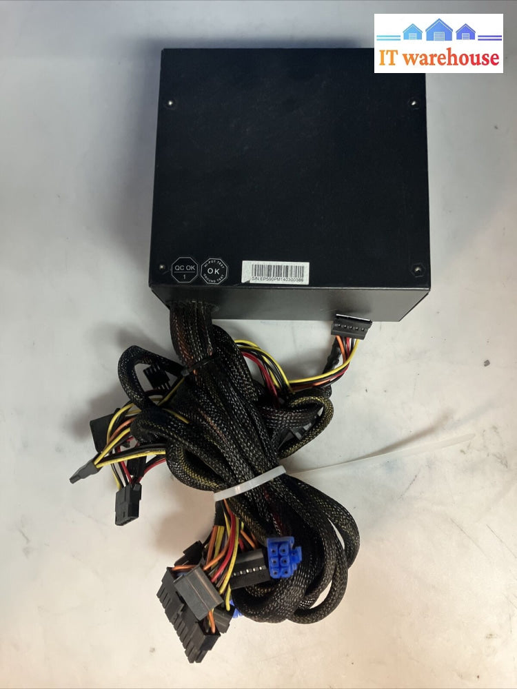 Epower Technology Ep-500Pm 500W Atx/Eps 12V 120Mm Power Supply ~