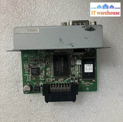 ~ Epson 2054078 Db9 9-Pin Serial Port Model M178A 2054079 Printer Adapter Card