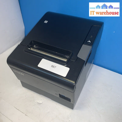 Epson Tm-T88Vi M338A Thermal Receipt Printer - Usb Ethernet Serial + Ac Adapt