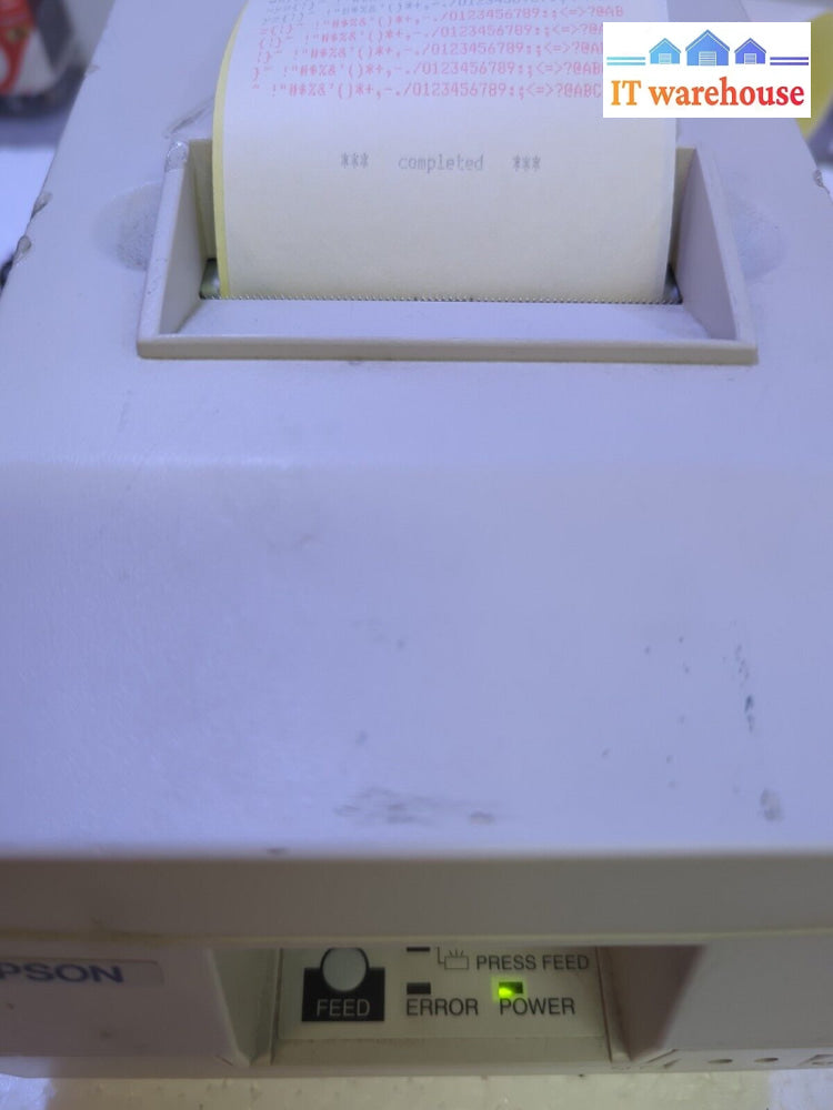 - Epson Tm-U200D M119D Dot Matrix Pos Receipt Printer (Parallel) Tested