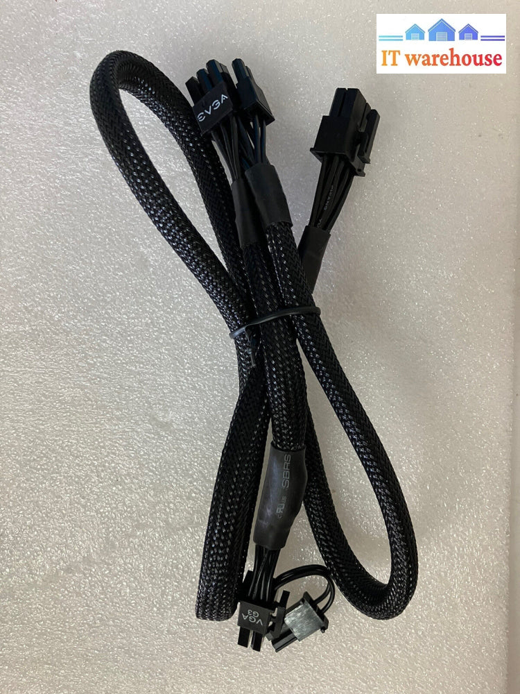 ~ Evga G3 Pcie (Vga) Psu Cable 8-Pin To Dual (6-Pin + 2-Pin) Power