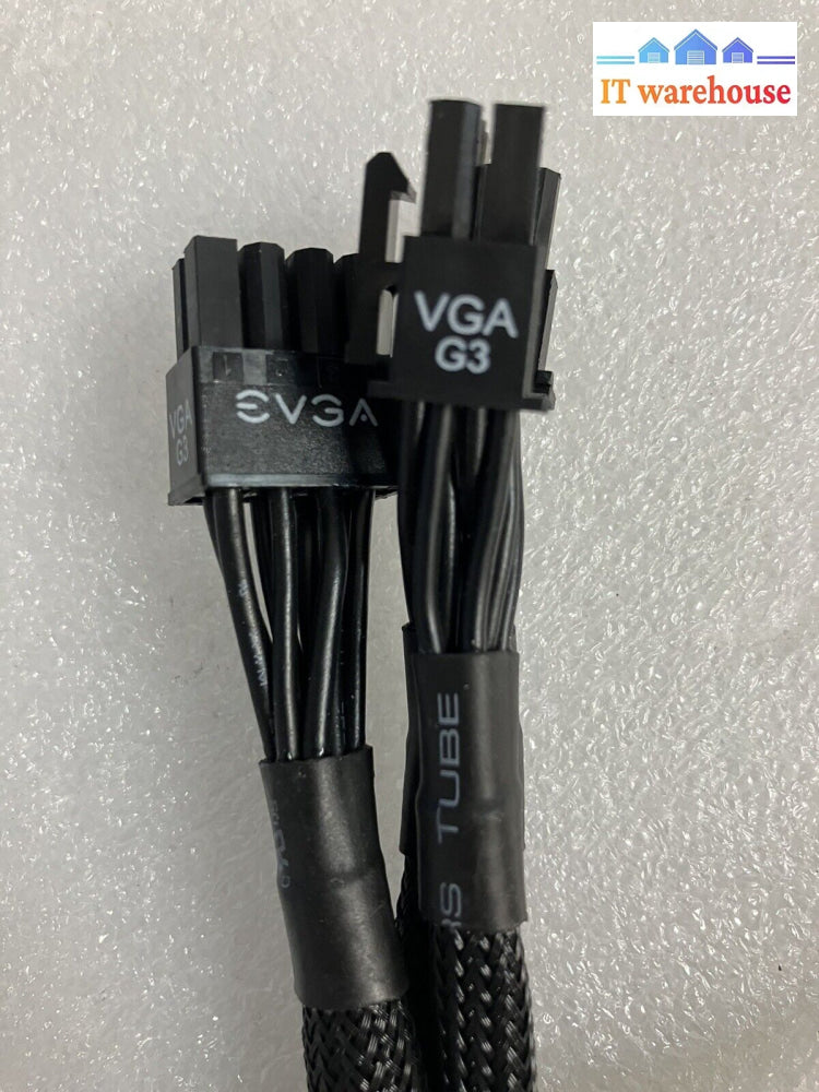 ~ Evga G3 Pcie (Vga) Psu Cable 8-Pin To Dual (6-Pin + 2-Pin) Power