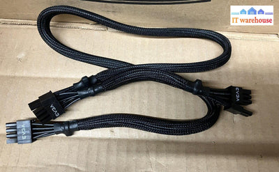 ~ Evga G5 Pcie (Vga) Psu Cable 8-Pin To Dual (6-Pin + 2-Pin) Power