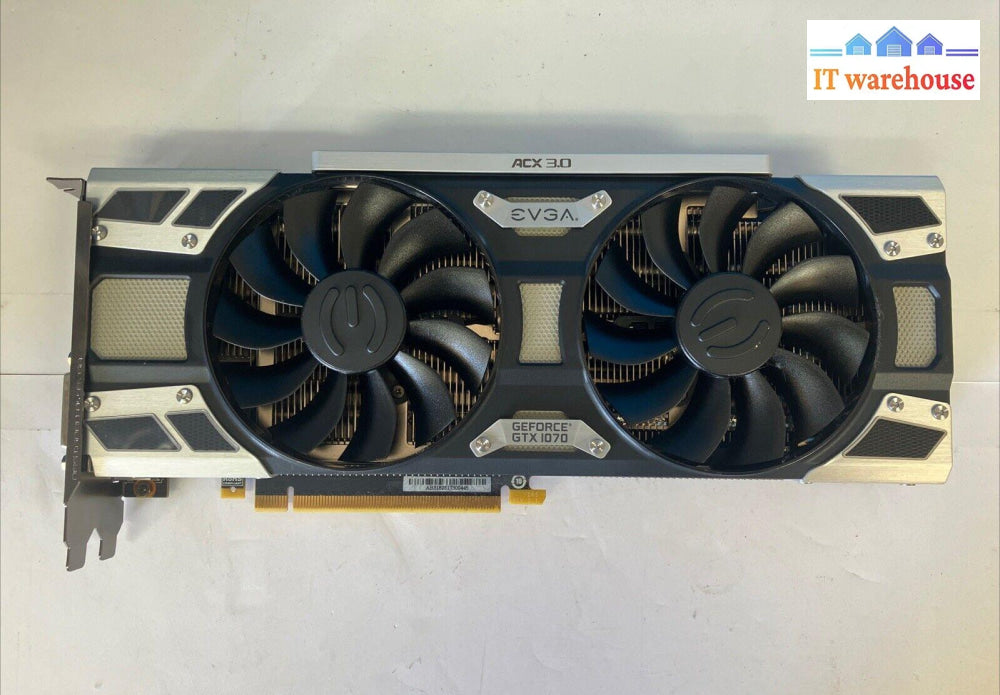 Evga Nvidia Geforce Gtx 1070 Sc 8Gb Gddr5 Graphics Card (08G-P4-6173-Kr) Gpu ~