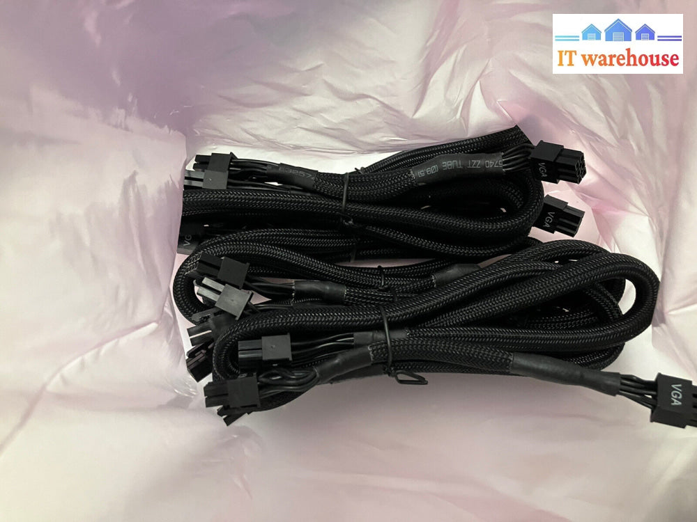 Evga Supernova 8 Pin To 6 & Pin (6 + 2) Vga Power Supply Cable ~