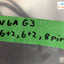 ~1X Evga Supernova 8 Pin To Dual Pin (6 + 2) Vga G3 Power Supply Cable