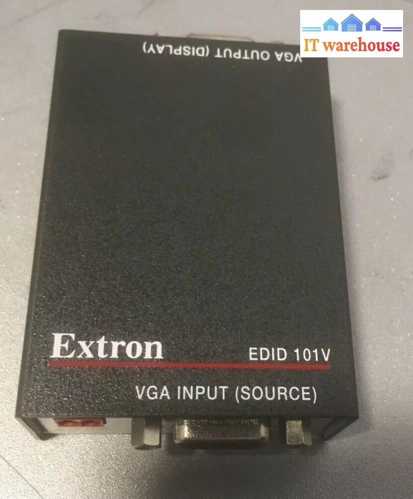 + Extron Edid 101V Vga Input Source Emulator 33-1805-01