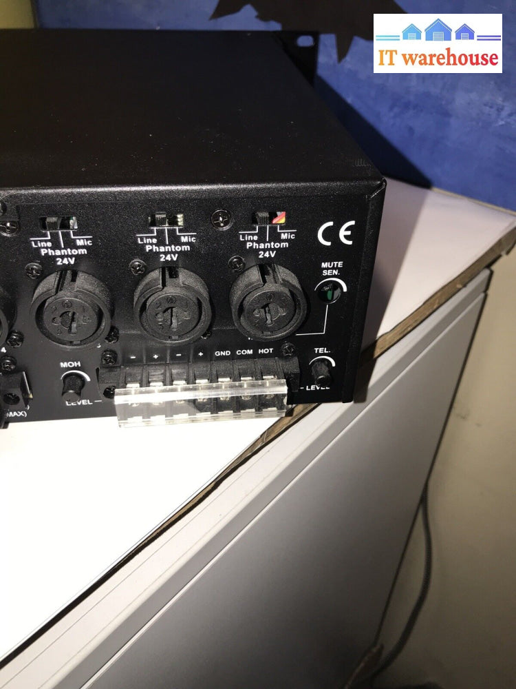 Factor X7240-4 4 Zone Mixer Amplifier (As Is)