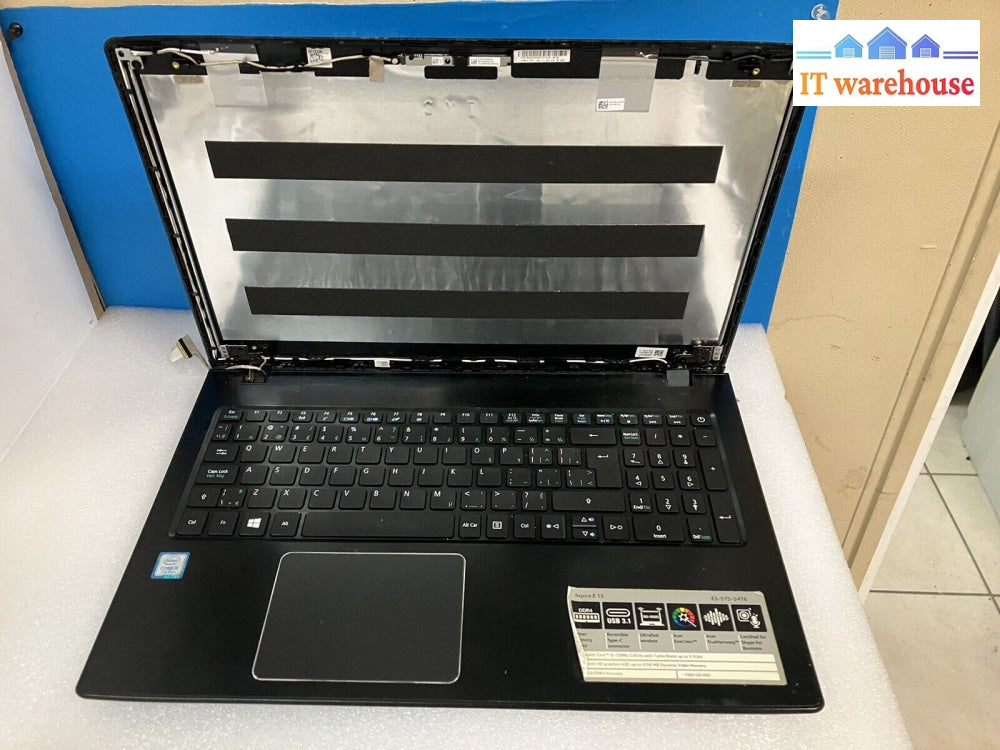 ~ (For Parts As Is) Acer Aspire E 15 E5-575 Laptop I5-7200U 2Gb Ram (Hinge Bad)