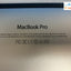 ~(For Parts As Is) Apple Macbook Pro A1398 Mid 2014 15’ Laptop I7-4870Hq (Read)