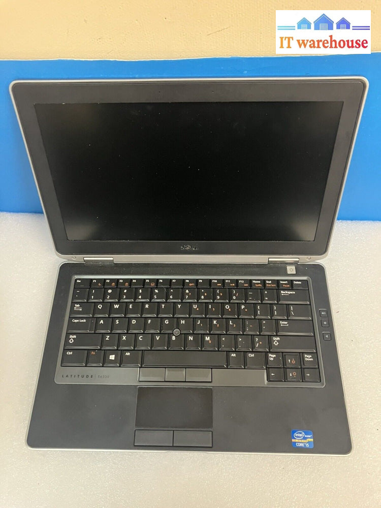 ~(For Parts As Is) Dell Latitude E6330 13.3’ Laptop Intel I5 Cpu No Disk (Read)