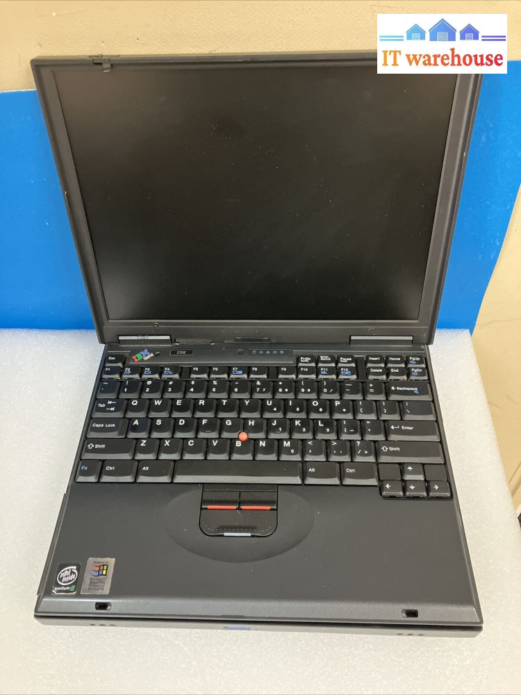 ~ (For Parts As Is) Ibm 570E Laptop Pentium Cpu No Disks (Bios Password Locked)