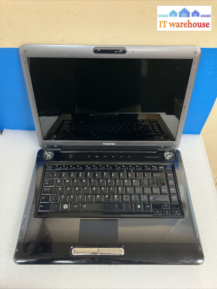 ~ (For Parts As Is) Toshiba Satellite A300 15.6’ Laptop C2D Cpu 2Gb Ram (Read)