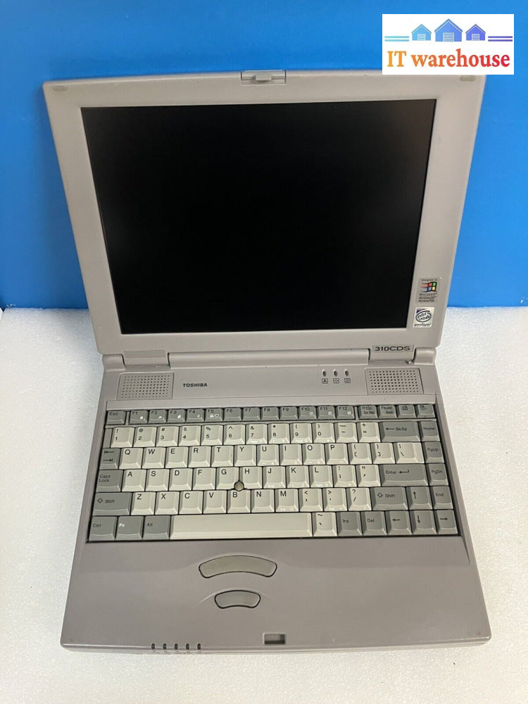 ~ (For Parts As Is) Toshiba Satellite Pa1262U Pentium Laptop No Disk Bad Screen