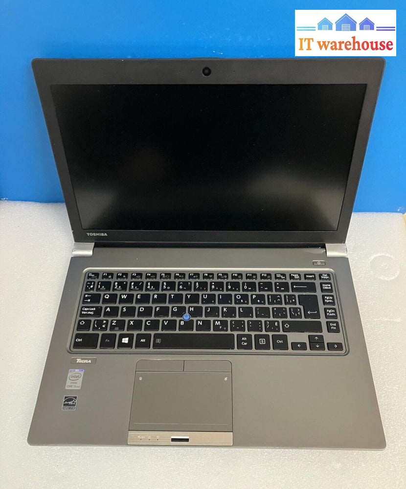 ~ (For Parts As Is) Toshiba Tecra Z40-A 14’ Laptop I5-4300U Cpu No Ram Disk