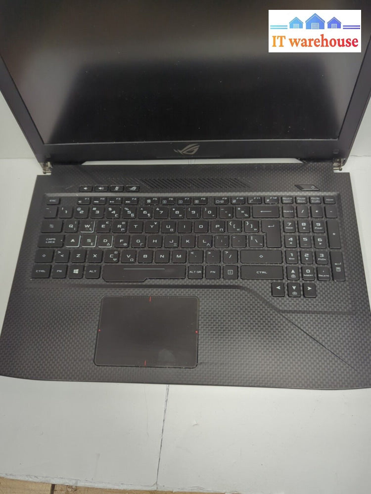 (For Parts) Asus Rog Gl503G Gaming Laptop (No Ram/Hdd/Ac Unknown Cpu) -