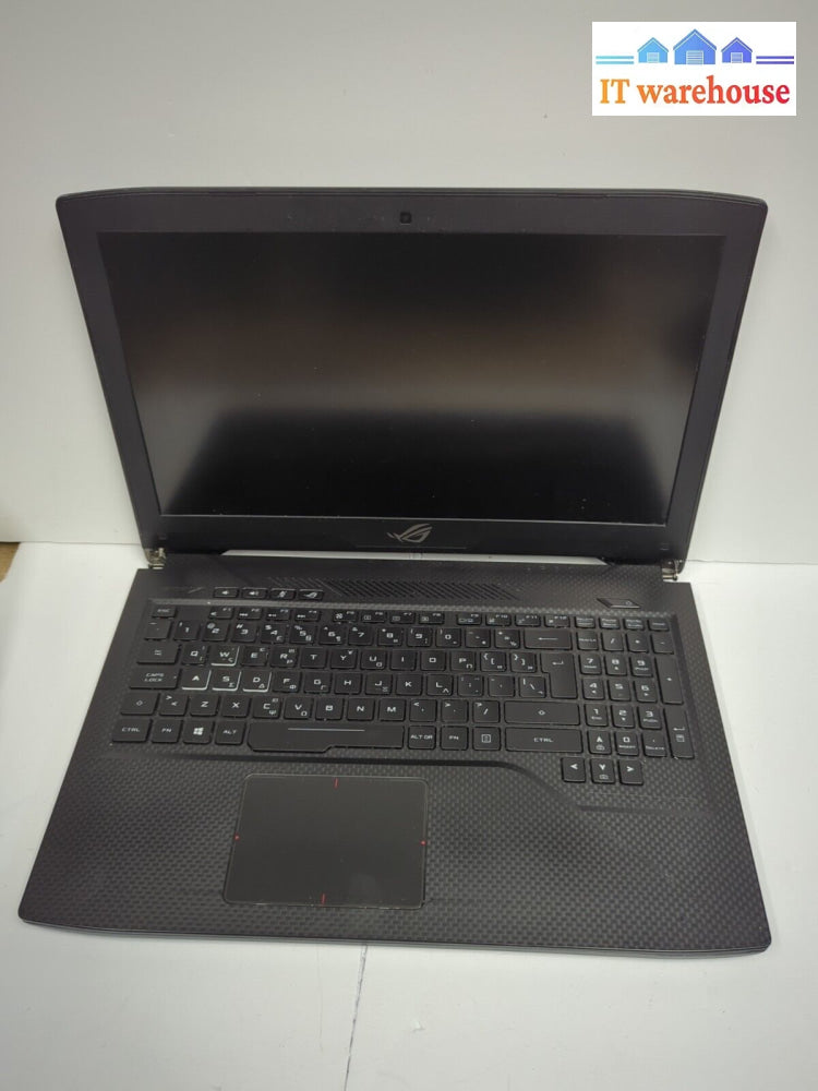 (For Parts) Asus Rog Gl503G Gaming Laptop (No Ram/Hdd/Ac Unknown Cpu) -