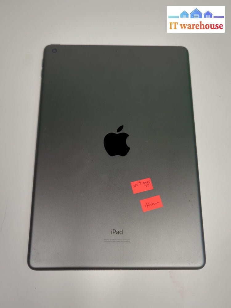 (For Parts) Ipad 7Th Generation A2197 Space Grey (No Power Up) -