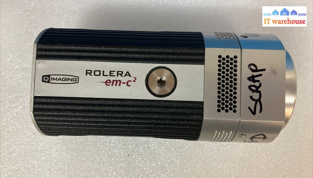 ~ (For Parts) Qimaging Rolera-Em-C 01-Rol-Emc2 Near-Infrared 1394 Digital Camera