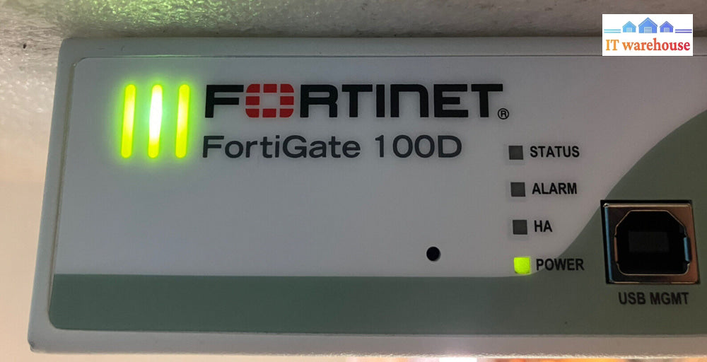 ~ Fortinet Fortigate-100D P11510-04-04 Fg-100D Firewall Security Appliance