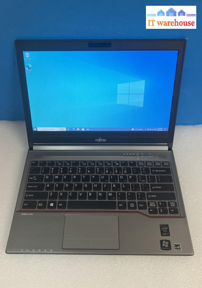 Fujitsu Lifebook E734 13.3’ Laptop I7-4712Mq Cpu/ 16Gb Ram / 500Gb Hdd Win10 ~