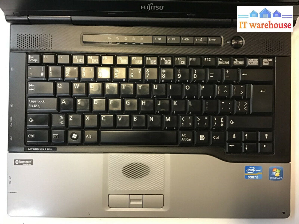 Fujitsu Lifebook S752 14’Laptop Intel I5-3210M 2.5Ghz No Ram/Hdd For Parts As Is