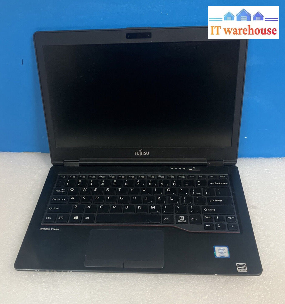 Fujitsu Lifebook U728 12.5’ Laptop I5-7300U Cpu / 8Gb Ram 256Gb Ssd Win10P ~