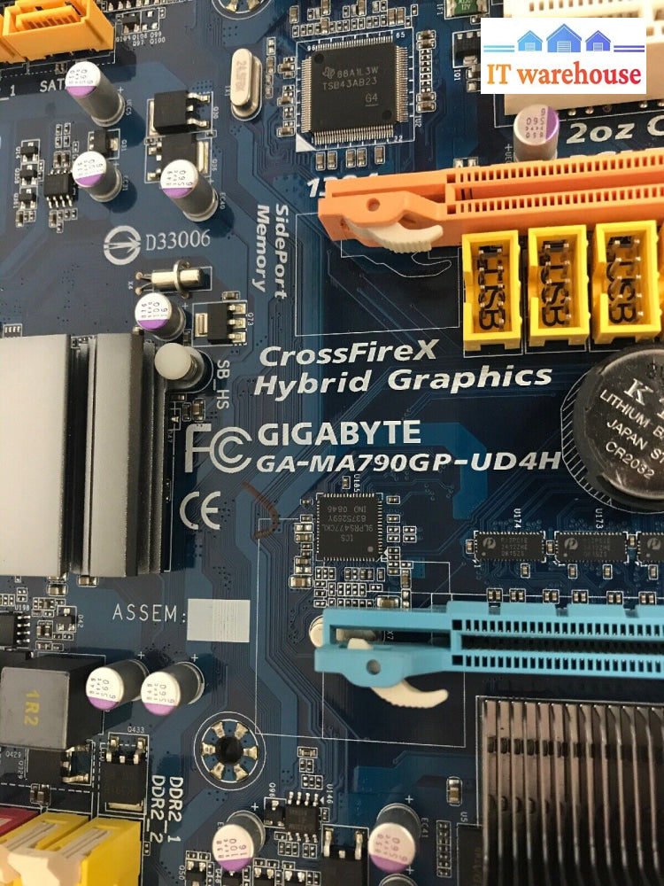 Ga-Ma790Gp-Ud4H (Rev. 1.0) Amd 790Gx / Sb750 Am3 Am2 + /Heatsink No Cpu @@