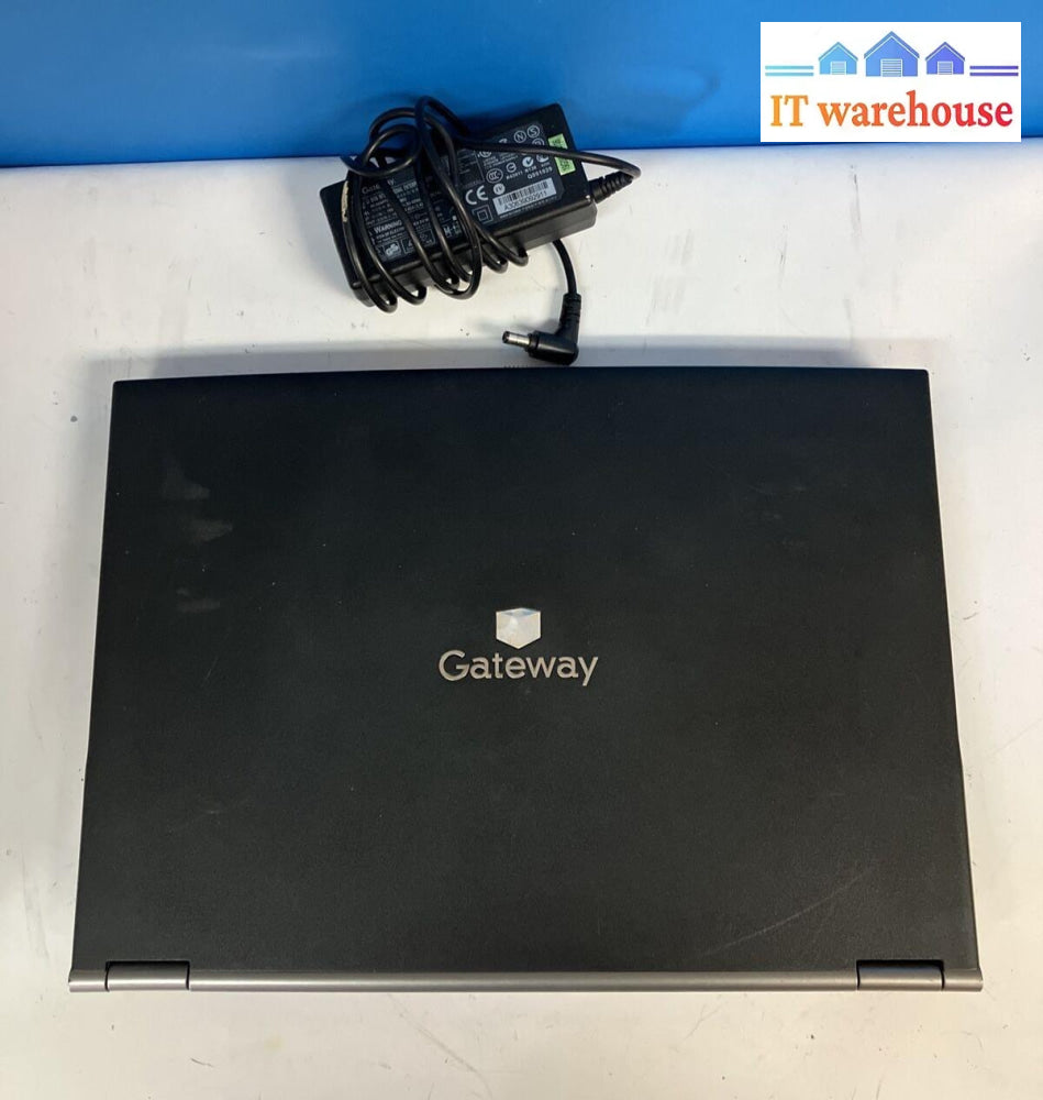 Gateway W340Ui 14’ Laptop Intel T2060 Cpu / 1Gb Ram 100Gb Hdd Xp (Bad Batt)~