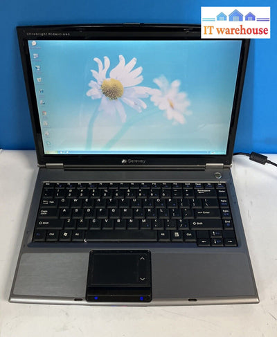 Gateway W340Ui 14’ Laptop Intel T2060 Cpu / 1Gb Ram 100Gb Hdd Xp (Bad Batt)~