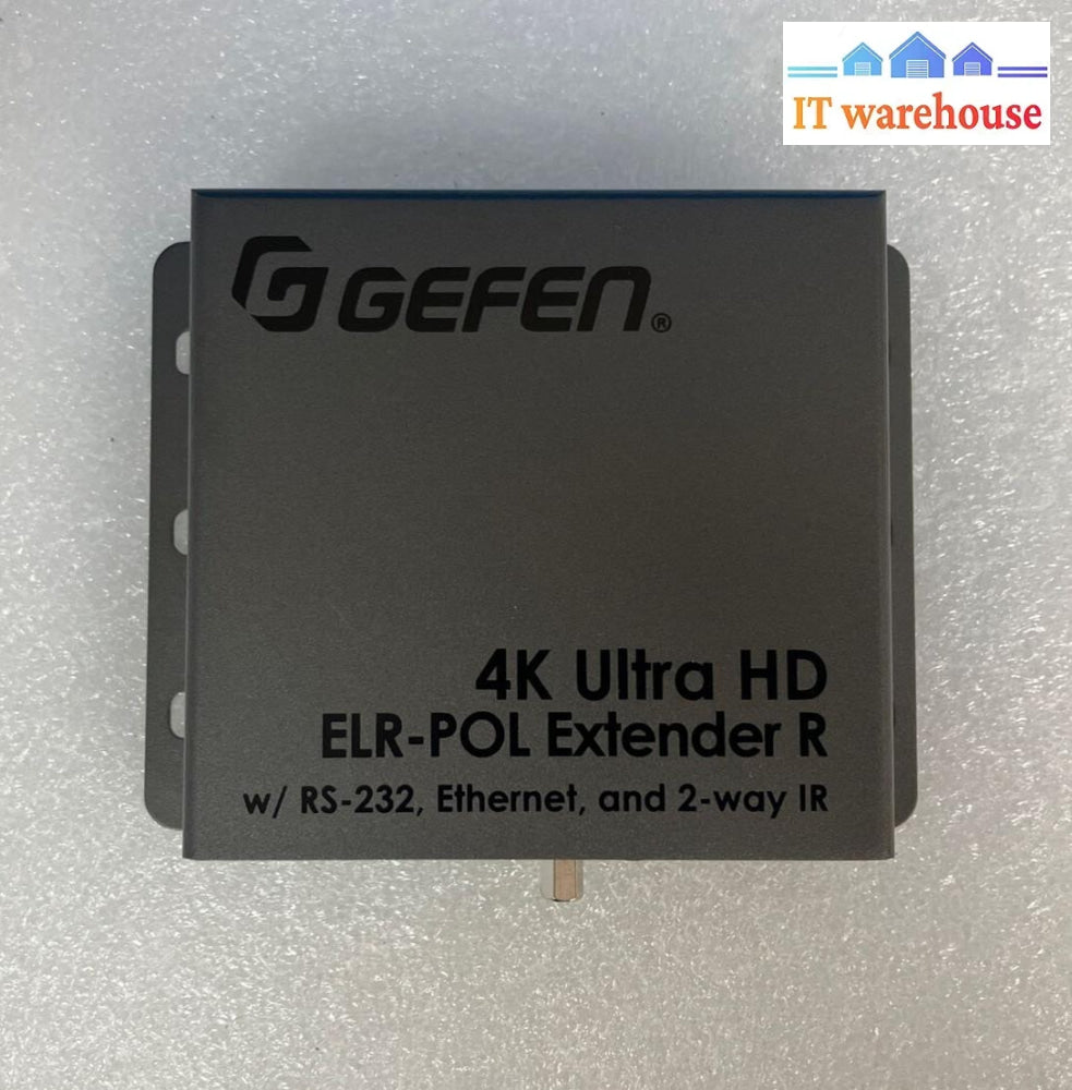 Gefen Ext-Uhd-Cat5-Elrpol 4K Ultra Hd Extender For Hdmi Over One Cat-5 (No Ac) ~