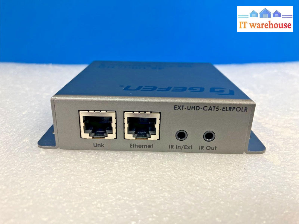 Gefen Ext-Uhd-Cat5-Elrpol 4K Ultra Hd Extender For Hdmi Over One Cat-5 (No Ac) ~