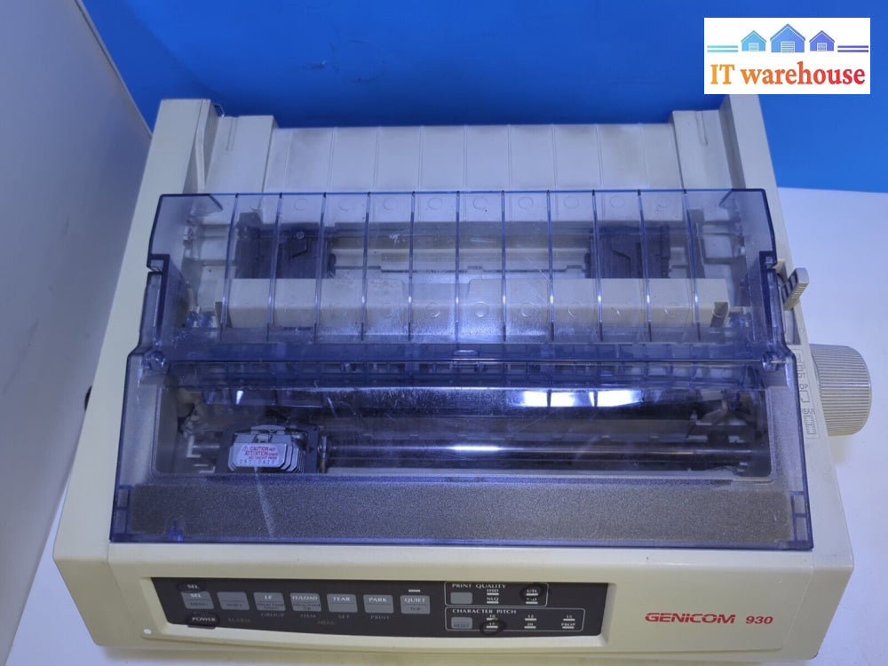 Genicom 930 Dot Matrix Printer Parallel Only Tested (* Read) -