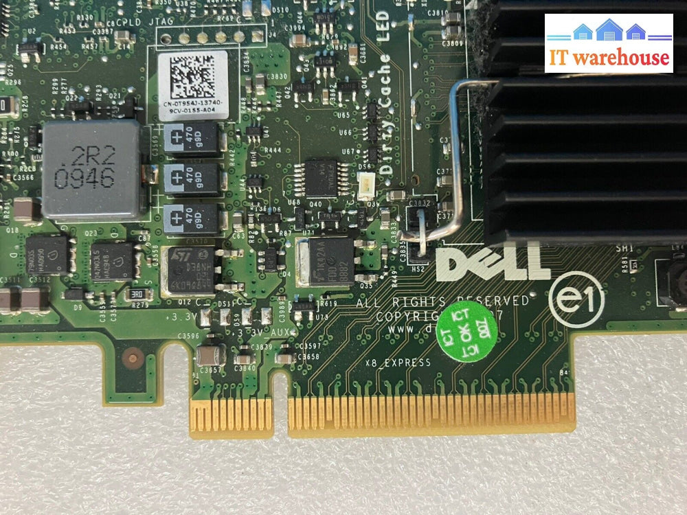 Genuine Dell Poweredge Perc R610 R710 Sas Sata Raid Controller T954J 0T954J ~