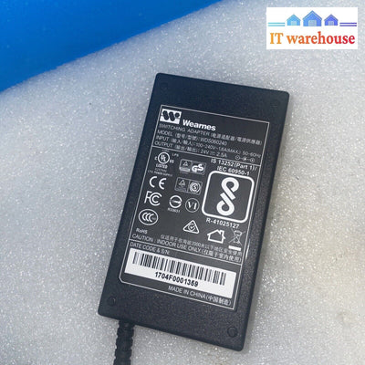 Genuine Godex Model: Wds060240 Ac Adapter For Label Printer Charger 24V 2.5A