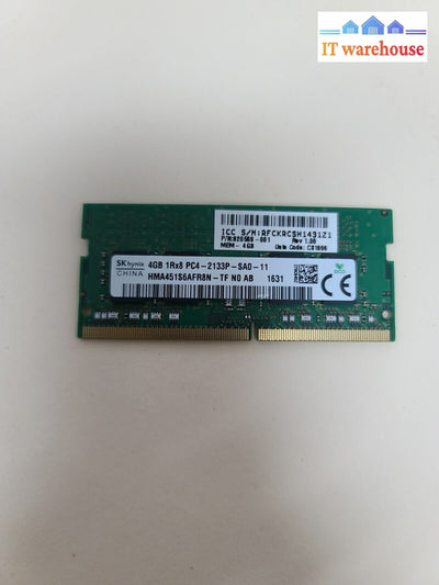 - Genuine Hma451S6Afr8N-Tf Sk Hynix Ddr4 Laptop Memory 4Gb 1Rx8 Pc4-2133P