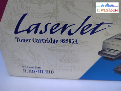 Genuine New Sealed Hp 95A Black Toner Cartridge 92295A Laser Jet