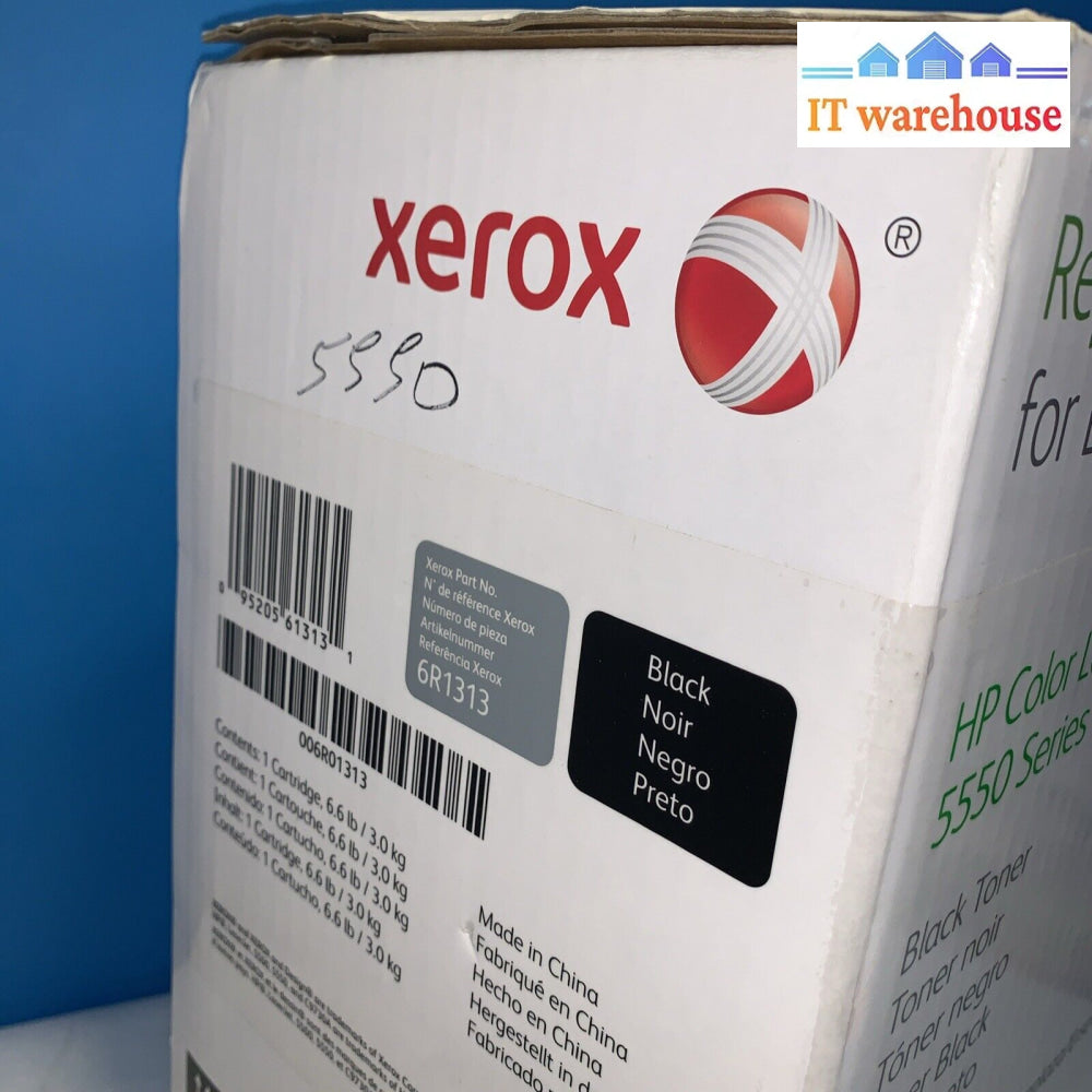 Genuine Xerox 6R1313 6R01313 006R01313 Hp 5500 Print Cartridge Black