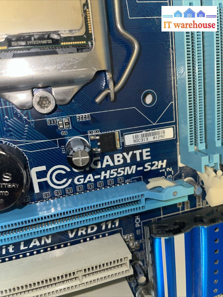 Gigabyte Ga-H55M-S2H Motherboard Socket Lga 1156 Intel H55 Ddr3 Dimm Microatx