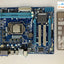 Gigabyte Ga-H61M-D2P-B3 Ddr3 Lga 1155 Motherboard With I5-2500 Cpu & I/O Plate ~